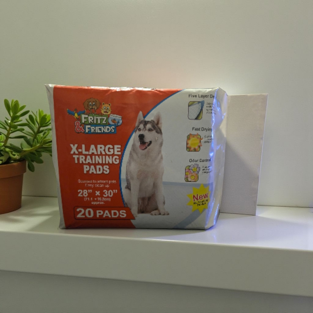 X-Large Dog Training Pads 20 Pads - New